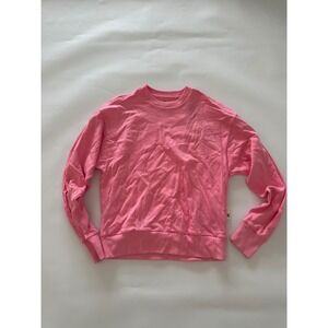 Adidas Pink Crewneck Sweatshirt Long Sleeve‎ Athleisure Size S- Rare Sample